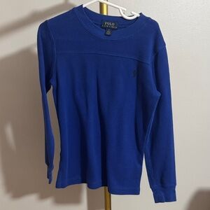 Polo by Ralph Lauren Kids Long Sleeve Tee - Blue